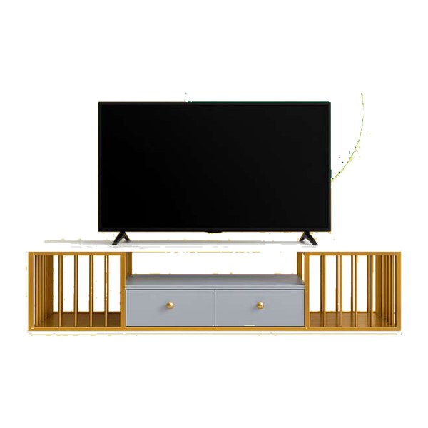 Meuble TV structure métal or — LAB STORE