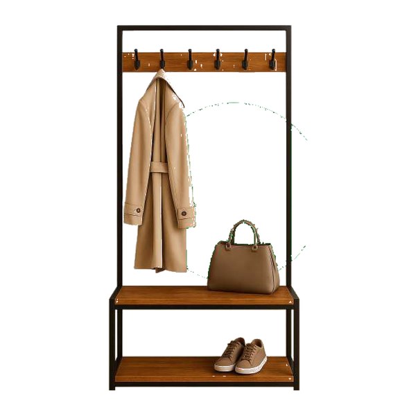 Porte-manteaux banc « Loden » — LAB STORE