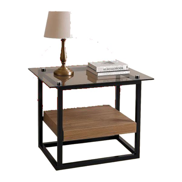 Table d'appoint métal noir — LAB STORE